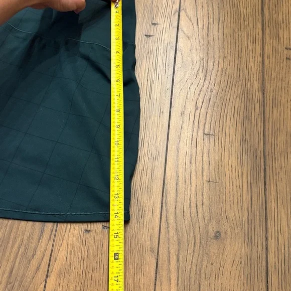 VUORI WOMEN'S VOLLEY SKIRT- Green Plaid - Picture 7 of 11